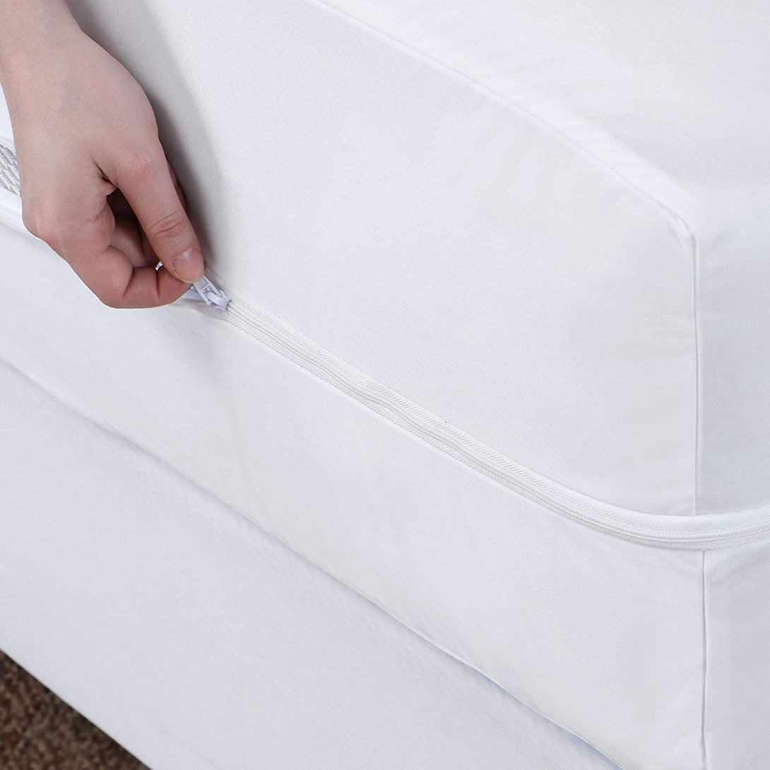 Guardmax Bed-Bug Waterproof Zippered Mattress Protector | Mattress ...
