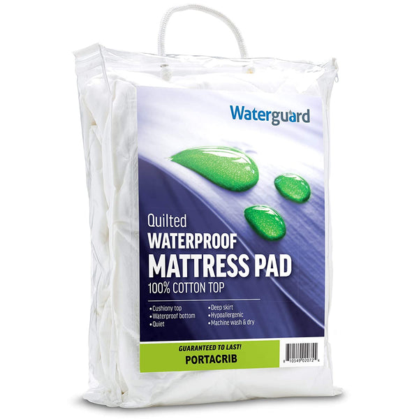 waterguard-waterproof-cotton-mattress-pads-wgd-mps-wtpf-ctn