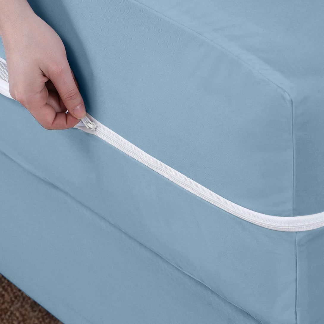Guardmax Bed-Bug Waterproof Zippered Mattress Protector | Mattress ...